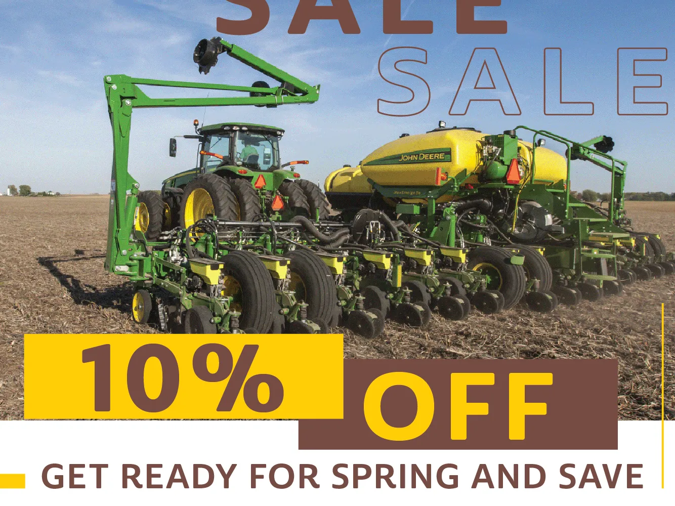 Get Ready for Spring & Save
