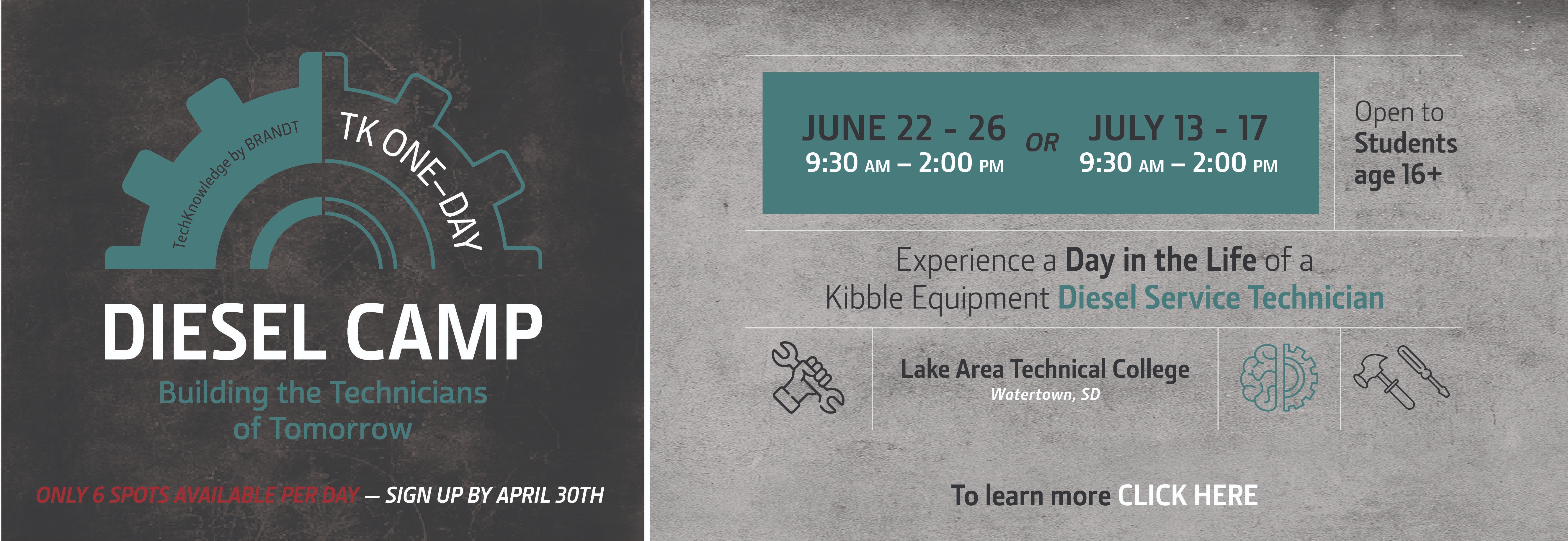 TK One-Day Diesel Camp