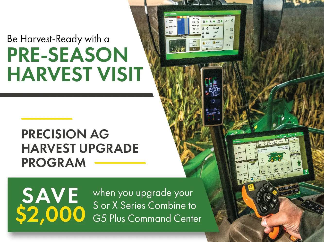 Precision Ag Upgrade Bonuses